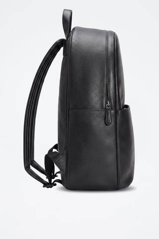 Sac à dos en cuir - Noir - Emporio Armani