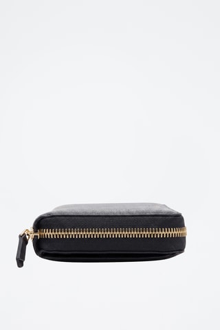 Compagnon en cuir - Noir - Emporio Armani