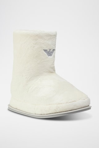Bottines fourrées - Blanc - Emporio Armani