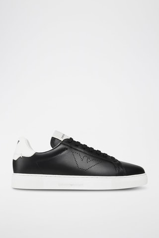 Baskets en cuir - Noir