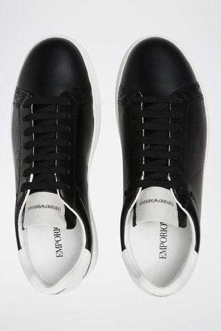Baskets en cuir - Noir