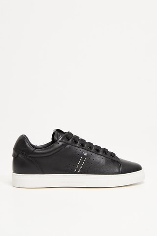 Baskets en cuir - Noir - EA7