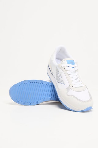 Baskets en cuir - Blanc - EA7
