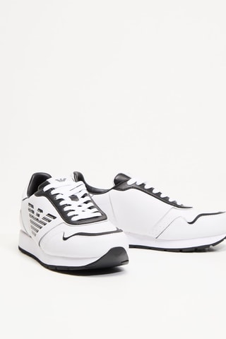 Baskets en cuir - Blanc - EA7
