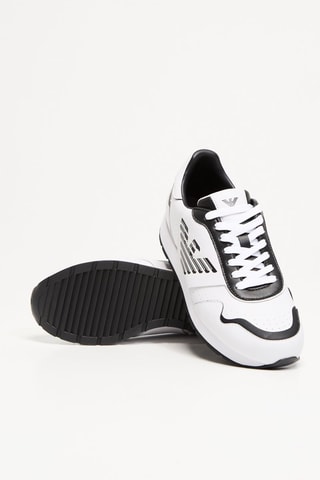 Baskets en cuir - Blanc - EA7