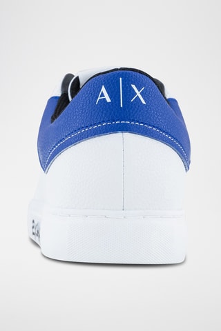 Baskets en cuir - Blanc - Armani Exchange