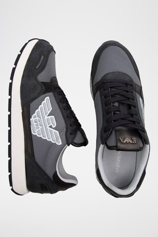 Baskets - Gris et noir - Emporio Armani