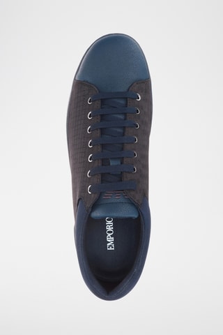 Baskets - Bleu nuit - Emporio Armani
