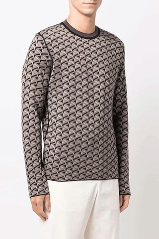 Pull en laine - Beige - Emporio Armani
