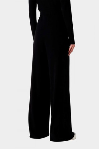 Pantalon taille haute - Noir - Emporio Armani