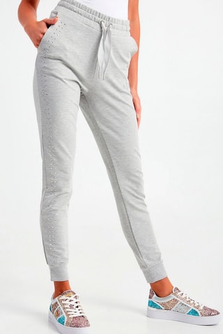 Jogging taille haute - Gris clair - Armani Exchange