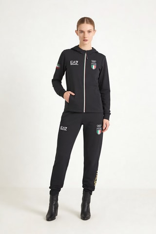 Sweat à capuche et pantalon de survêtement - Bleu nuit - EA7