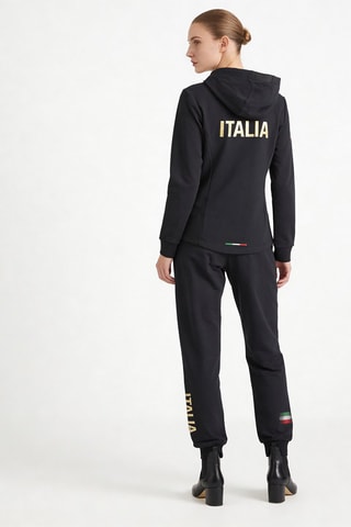 Sweat à capuche et pantalon de survêtement - Bleu nuit - EA7
