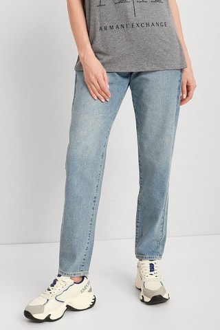 Jean taille haute - Indigo - Exchange