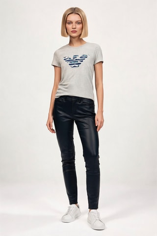 Jean skinny taille haute - Bleu marine - Emporio Armani INCOHERENCES