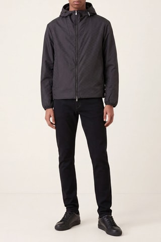 Veste à capuche - Noir - Emporio Armani