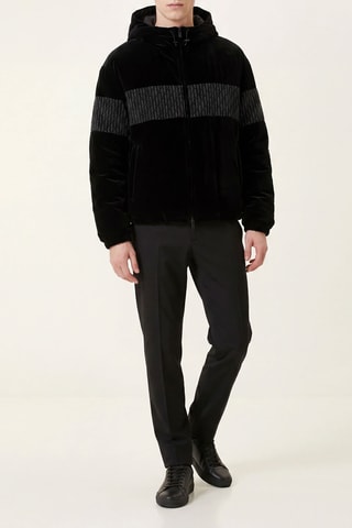 Veste à capuche - Noir - Emporio Armani