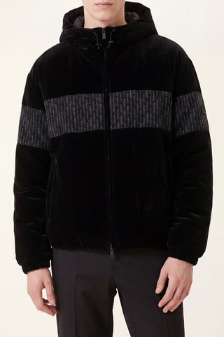 Veste à capuche - Noir - Emporio Armani