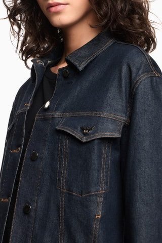 Veste en jean - Bleu foncé - Emporio Armani