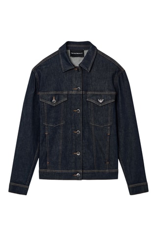 Veste en jean - Bleu foncé - Emporio Armani