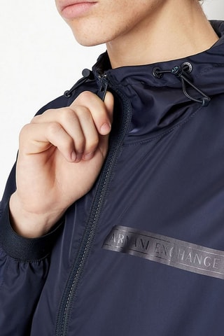 Veste à capuche - Bleu marine - Armani Exchange