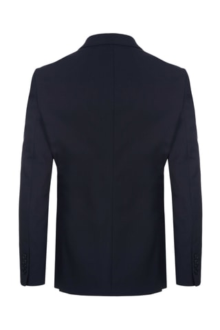 Veste en laine vierge - Bleu marine - Emporio Armani