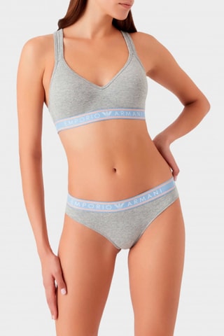 Brassière - Gris clair chiné - Emporio Armani