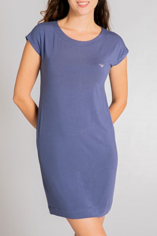 Chemise de nuit - Bleu marine - Emporio Armani
