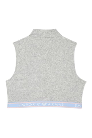 Crop top - Gris chiné - Emporio Armani