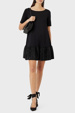 Robe taille basse - Noir - Emporio Armani