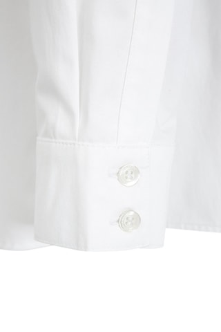 Chemisier loose - Blanc - Emporio Armani