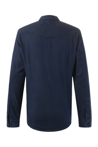 Chemise en jean - Bleu nuit - Emporio Armani
