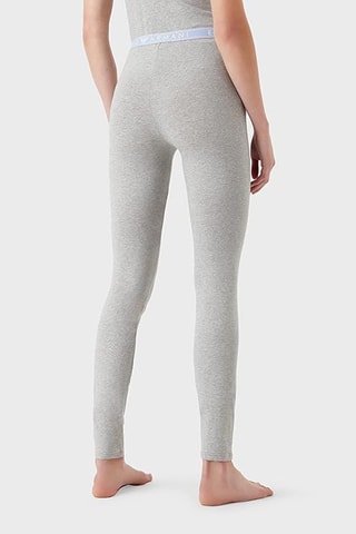 Legging taille haute - Gris chiné - Emporio Armani