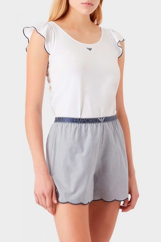 Pyjama - Bleu marine et blanc - Emporio Armani
