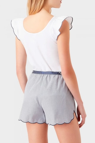 Pyjama - Bleu marine et blanc - Emporio Armani