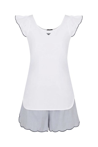 Pyjama - Bleu marine et blanc - Emporio Armani