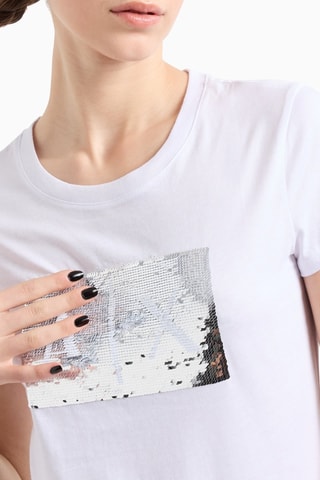 T-shirt - Blanc - Armani Exchange