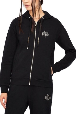Sweat à capuche - Noir - Armani Exchange