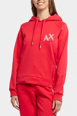Sweat à capuche - Rouge - Armani Exchange