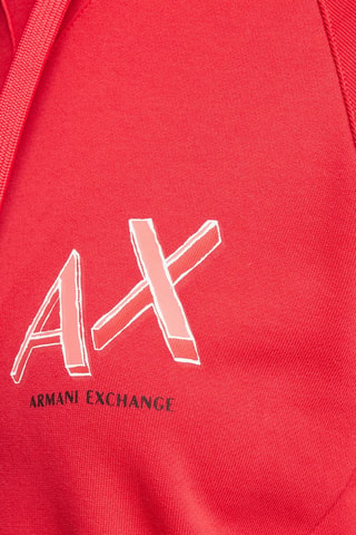Sweat à capuche - Rouge - Armani Exchange