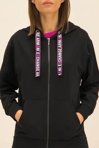 Sweat à capuche - Noir - Exchange