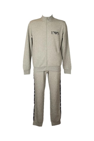 Veste et jogging - Gris chiné - Emporio Armani