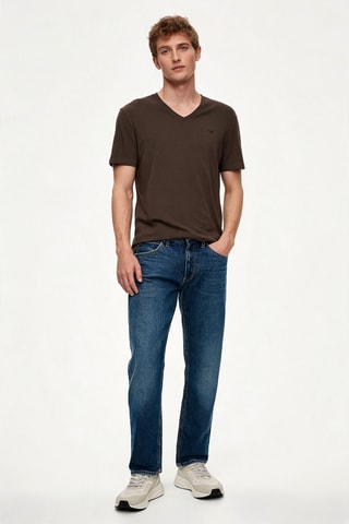 T-shirt - Marron - Emporio Armani