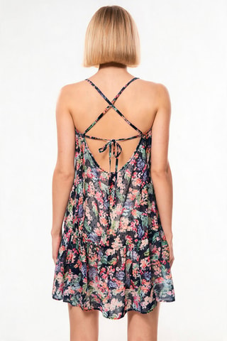 Robe taille basse - Bleu marine - Emporio Armani