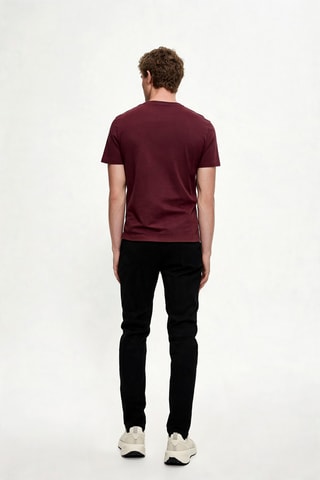 Pantalon straight - Noir - Emporio Armani