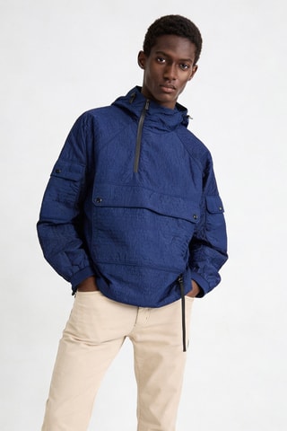 Veste à capuche - Bleu marine - Emporio Armani