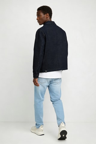 Veste en jean - Bleu foncé - Emporio Armani