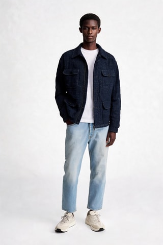 Veste en jean - Bleu foncé - Emporio Armani