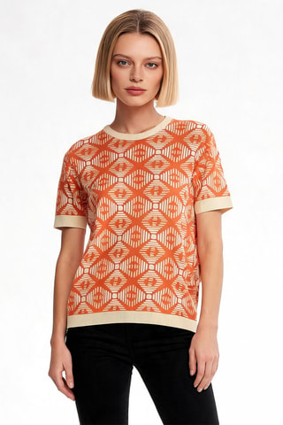 T-shirt - Orange - Emporio Armani