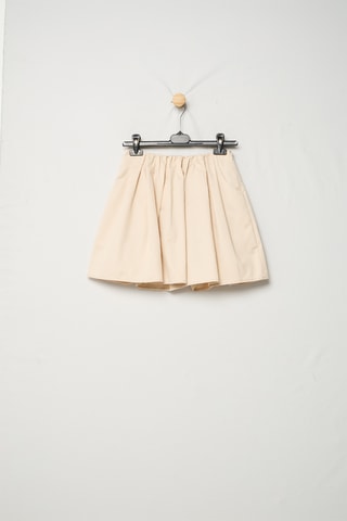 Jupe patineuse taille haute - Beige - Emporio Armani